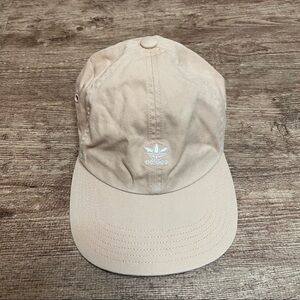 Adidas Light Pink Logo Front Baseball Hat